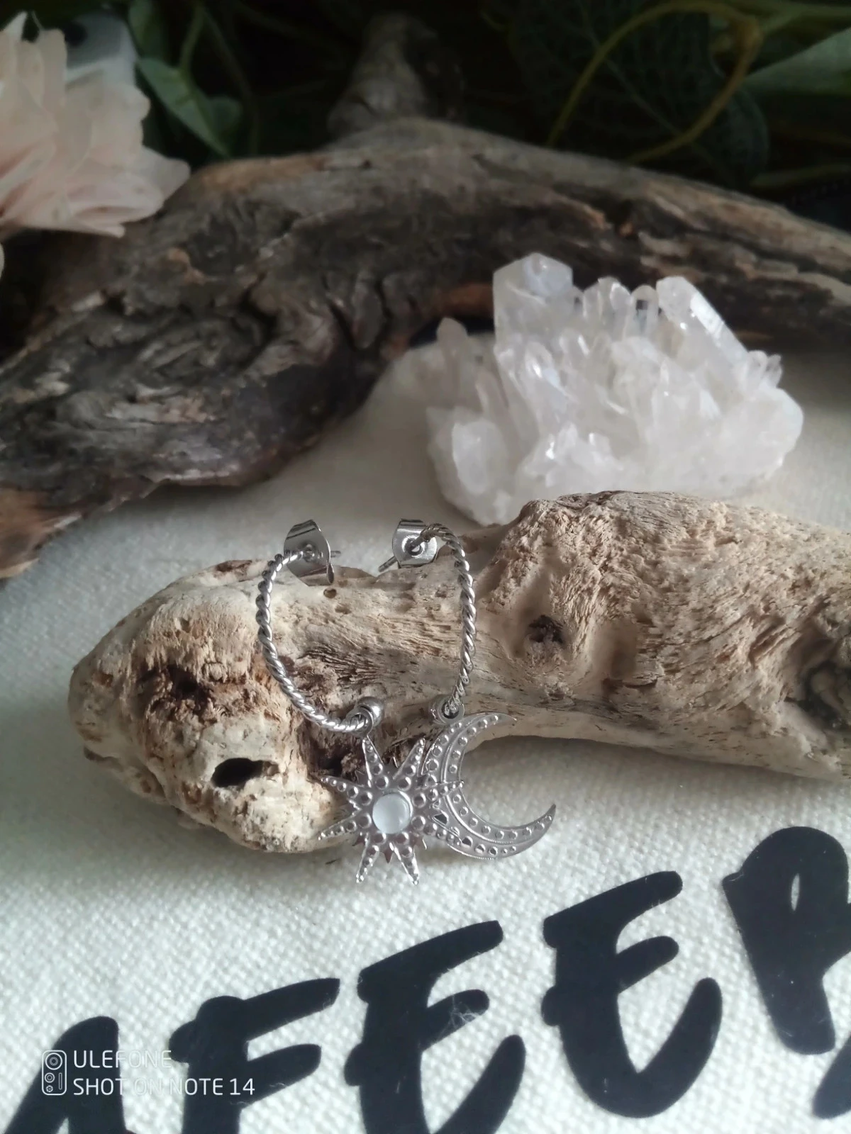 Boucles d'oreilles bohèmes argentées – photo 2